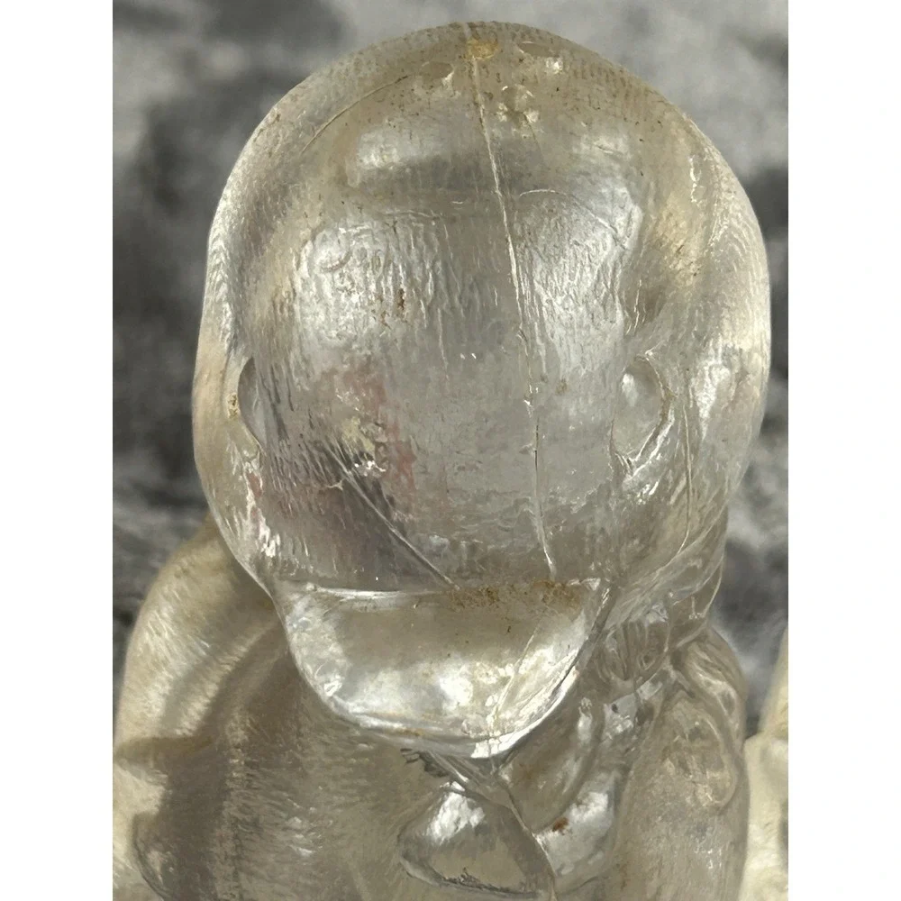 Vintage Clear Acrylic Duckling Salt And Pepper Shaker Kitschy‎ Kitchen Decor